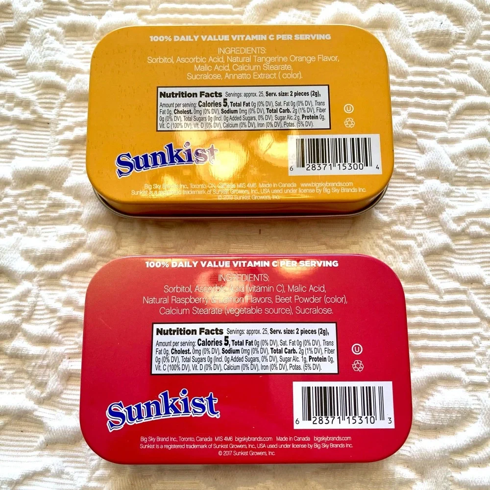 Candy Tins Set